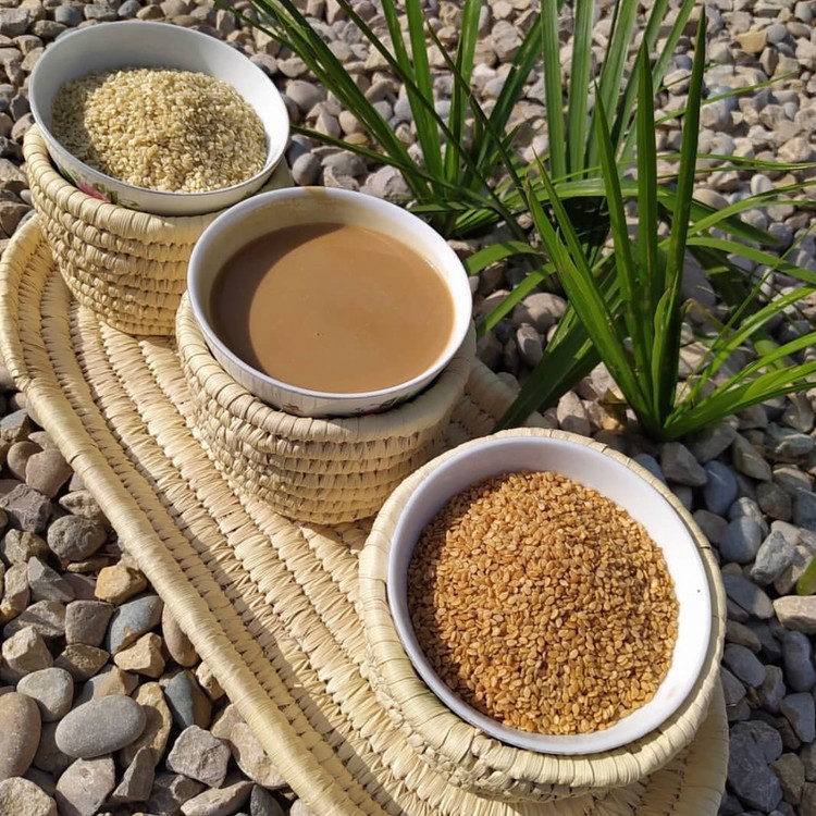 ارده دو آتیشه خالص جنوب(400 گرمی )