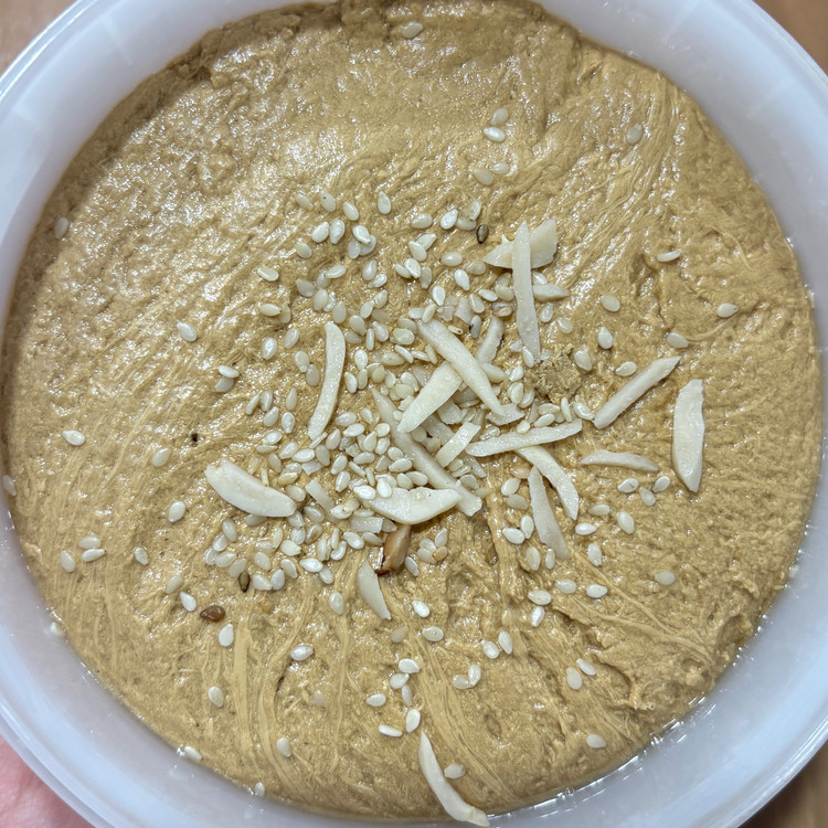 حلوا ارده راشی با شیره خرما و کنجد (500گرمی)بدون افزودنی