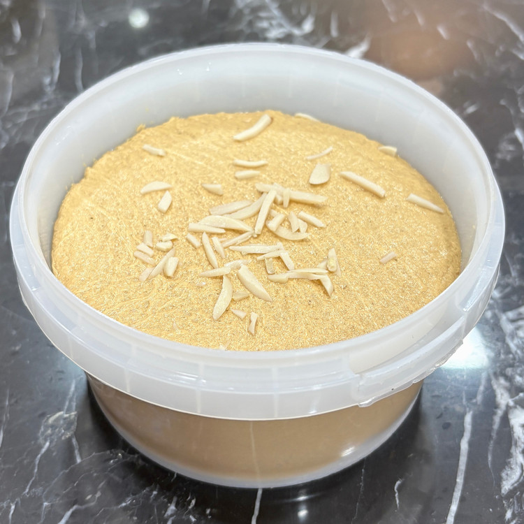 حلوا ارده راشی با شیره خرما بافت نرم بدون افزودنی و مقوی ( 500 گرمی)