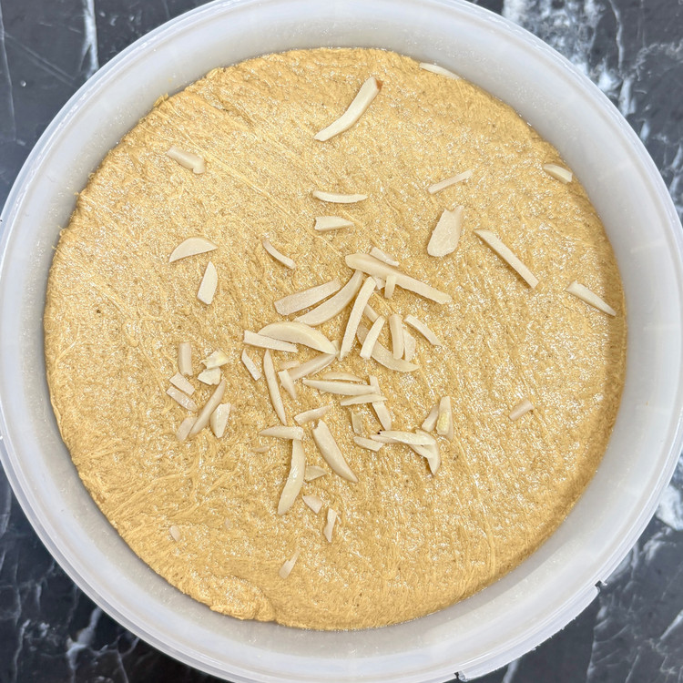 حلوا ارده راشی با شیره خرما بافت نرم بدون افزودنی و مقوی ( 500 گرمی)