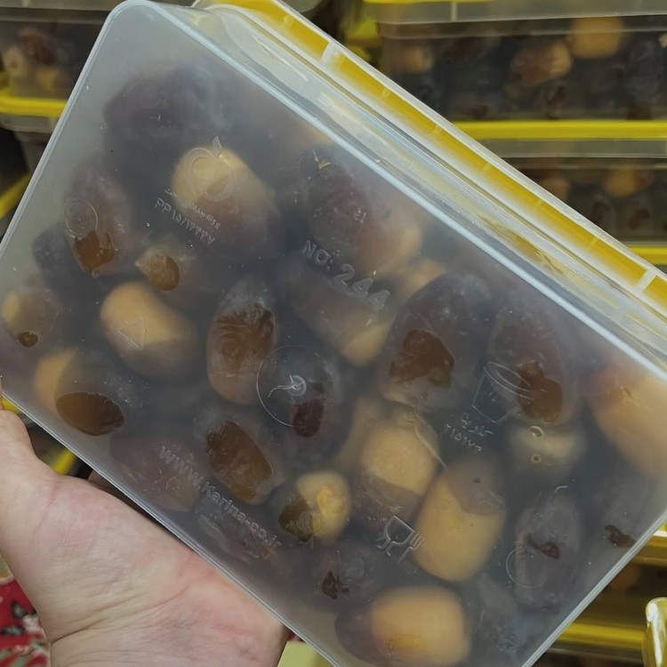 رطب عسلی درشت کبکاب (پک چهار کیلویی) بسته بندی در ظرف