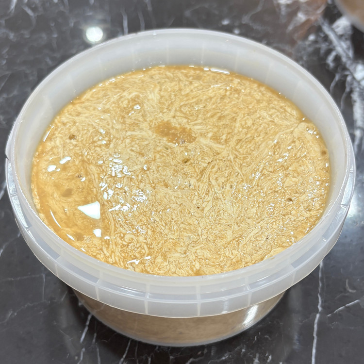 حلوا ارده- حلوا کشی باشیره خرما و ارده (نیم کیلویی)
