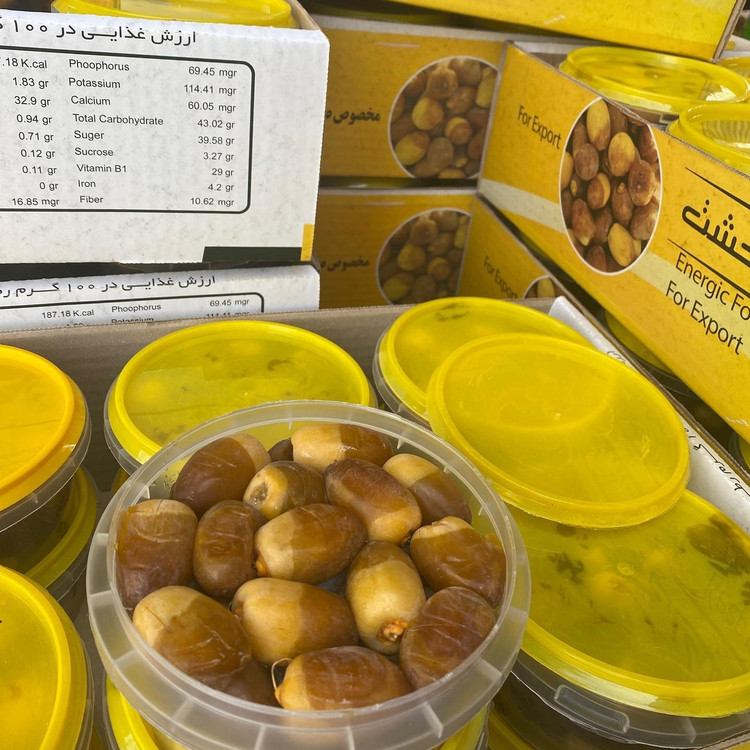 رطب عسلی کبکاب درشت و درجه یکونیم کیلویی